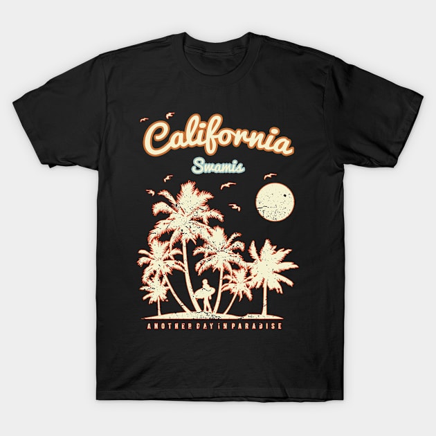 Swamis California beach T-Shirt by LiquidLine